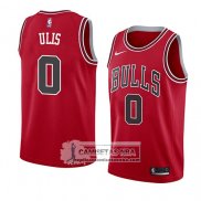Camiseta Bulls Tyler Ulis Icon 2018 Rojo