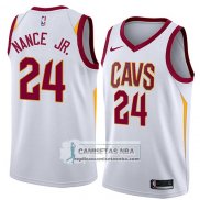 Camiseta Cavaliers Larry Nance Jr Association 2018 Blanco.