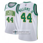 Camiseta Celtics Robert Williams Iii Ciudad 2018-19 Blanco