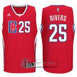 Camiseta Clippers Rivers Rojo