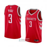 Camiseta Houston Rockets Chris Paul Icon 2018 Rojo