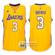 Camiseta Lakers Corey Brewer Home 2017-18 Oro