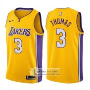 Camiseta Lakers Isaiah Thomas Icon 2017-18 Oro