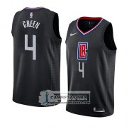 Camiseta Los Angeles Clippers Jamychal Green Statement 2019 Negro