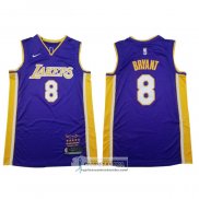 Camiseta Los Angeles Lakers Kobe Bryant Retirement 2018 Violeta