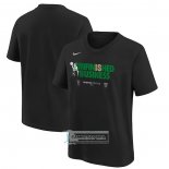 Camiseta Manga Corta Boston Celtics 2023 NBA Playoffs Mantra Negro