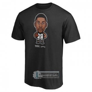 Camiseta Manga Corta Brooklyn Nets Caris LeVert Star Player Negro