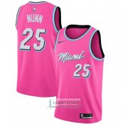Camiseta Miami Heat Kendrick Nunn Earned 2018-19 Rosa
