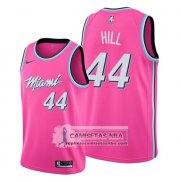Camiseta Miami Heat Solomon Hill Earned 2019-20 Rosa