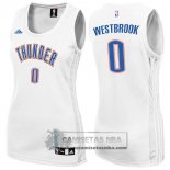 Camiseta Mujer Thunder Westbrook Blanco