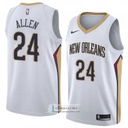 Camiseta New Orleans Pelicans Tony Allen Association 2018 Blanco