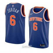 Camiseta New York Knicks Deandre Jordan Icon 2018 Azul