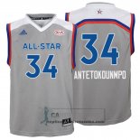 Camiseta Nino All Star 2017 Antetokounmpo Bucks Girs