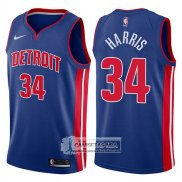 Camiseta Pistons Tobias Harris Icon 2017-18 Azul
