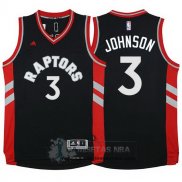 Camiseta Raptors Johnson Negro