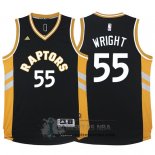 Camiseta Raptors Wright Negro Oro