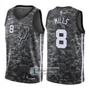 Camiseta Spurs Patty Mills Ciudad 2017-18 Camo
