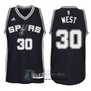 Camiseta Spurs West Negro