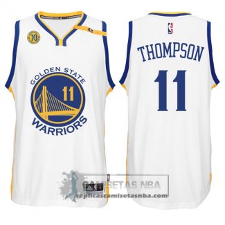 Camiseta Warriors Thompson Blanco