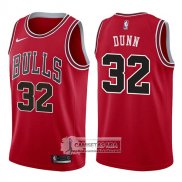 Camiseta Bulls Kris Dunn Icon 2017-18 Rojo