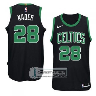 Camiseta Celtics Abdel Nader Statement 2018 Negro