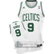 Camiseta Celtics Rondo Blanco