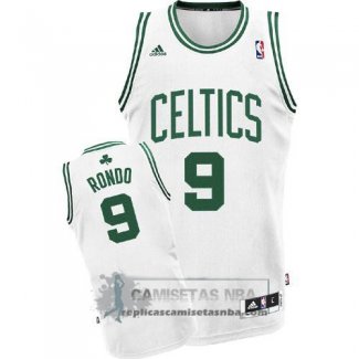 Camiseta Celtics Rondo Blanco