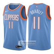 Camiseta Clippers Avery Bradley Ciudad 2017-18 Azul