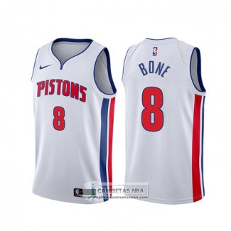 Camiseta Detroit Pistons Jordan Bone Association Blanco
