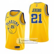 Camiseta Golden State Warriors Jonas Jerebko Hardwood Classic 20