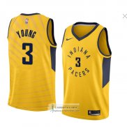 Camiseta Indiana Pacers Joe Young Statement 2018 Amarillo