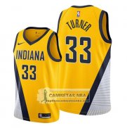 Camiseta Indiana Pacers Myles Turner Statement Edition Amarillo