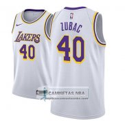 Camiseta Lakers Ivica Zubac Association 2018-19 Blanco