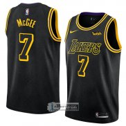 Camiseta Lakers Javale Mcgee Ciudad 2017-18 Negro