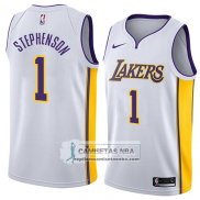 Camiseta Los Angeles Lakers Lance Stephenson Association 2018 Bl