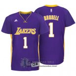 Camiseta Manga Corta Lakers Russell Purpura