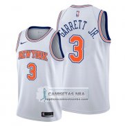 Camiseta New York Knicks Billy Garrett Jr. Statement Blanco