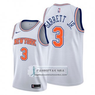 Camiseta New York Knicks Billy Garrett Jr. Statement Blanco