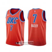 Camiseta Oklahoma City Thunder Darius Bazley Statement Naranja
