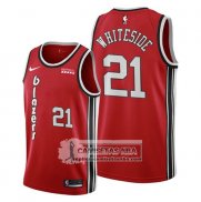 Camiseta Portland Trail Blazers Hassan Whiteside Classic Edition Rojo