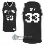Camiseta Spurs Diaw Negro