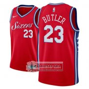 Camiseta 76ers Jimmy Butler Statement 2018-19 Rojo