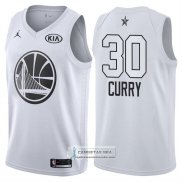 Camiseta All Star 2018 Warriors Stephen Curry Blanco