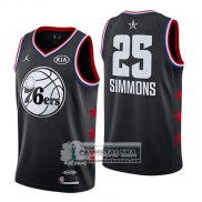 Camiseta All Star 2019 Philadelphia 76ers Ben Simmons Negro