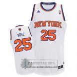 Camiseta Autentico Knicks Rose Blanco