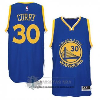 Camiseta Autentico Warriors Curry Azul
