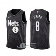 Camiseta Brooklyn Nets Jeff Green Earned 2020-21 Negro