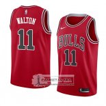 Camiseta Bulls Derrick Walton Icon 2018 Rojo