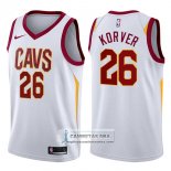 Camiseta Cavaliers Kyle Korver Association 2017-18 Blanco