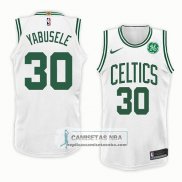 Camiseta Celtics Guerschon Yabusele Association 2018 Blanco